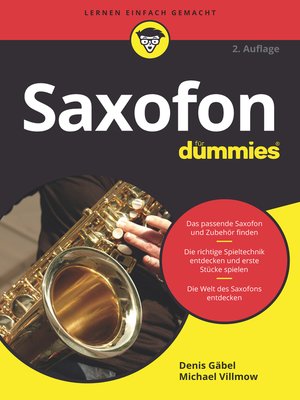 cover image of Saxofon f&uuml;r Dummies
